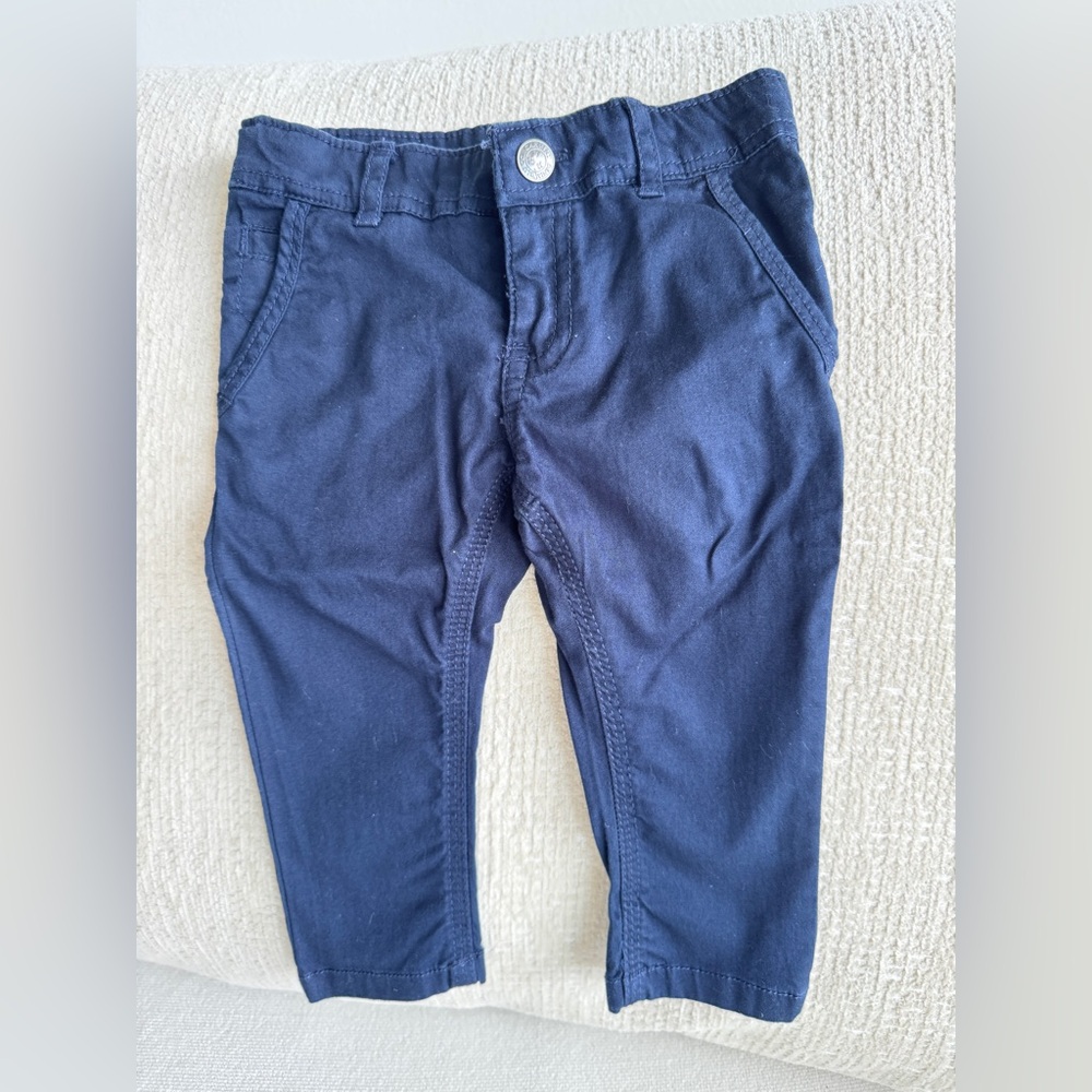 Navy Kids Formal Pants